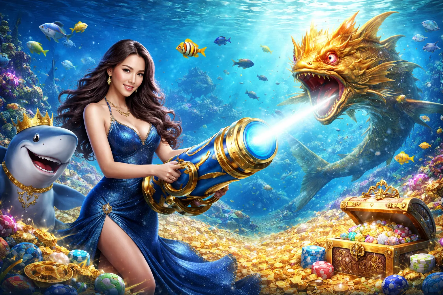 Hình ảnh sống động về slot machine với biểu tượng chiến thắng tại 88slot